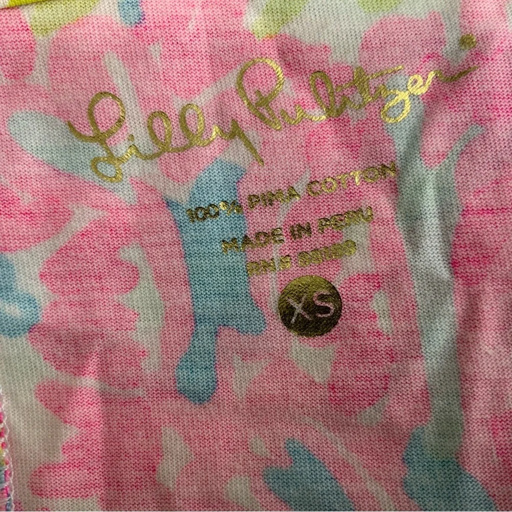 Lilly Pulitzer Skipper Popover Octopus Cove Dress. Size XS.Multicolor. - Picture 4 of 6